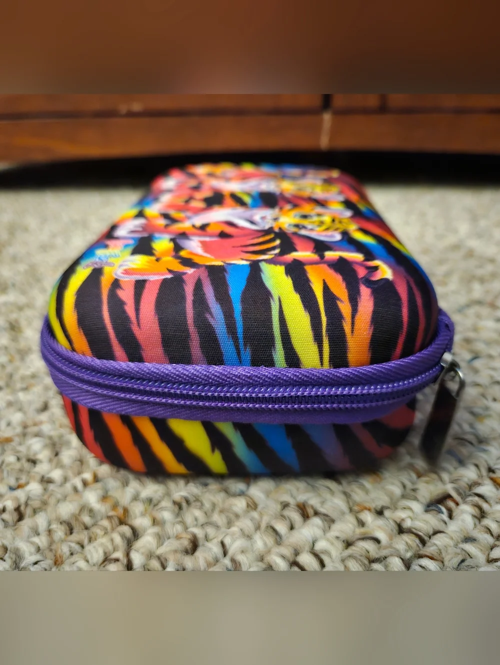 Lisa Frank Forrest Tiger Pencil Case
